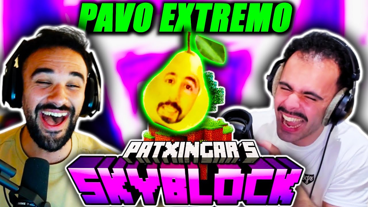 ILLOJUAN CON MUCHO PAVO EN SKYBLOCK 🧊 ft. Andrés y Guille #1