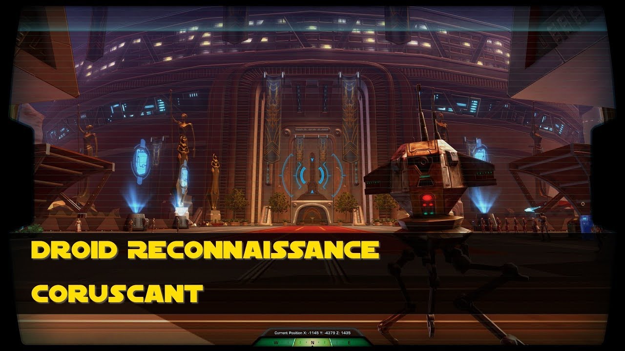 Coruscant Droid Reconnaissance Guide - All 6 Locations