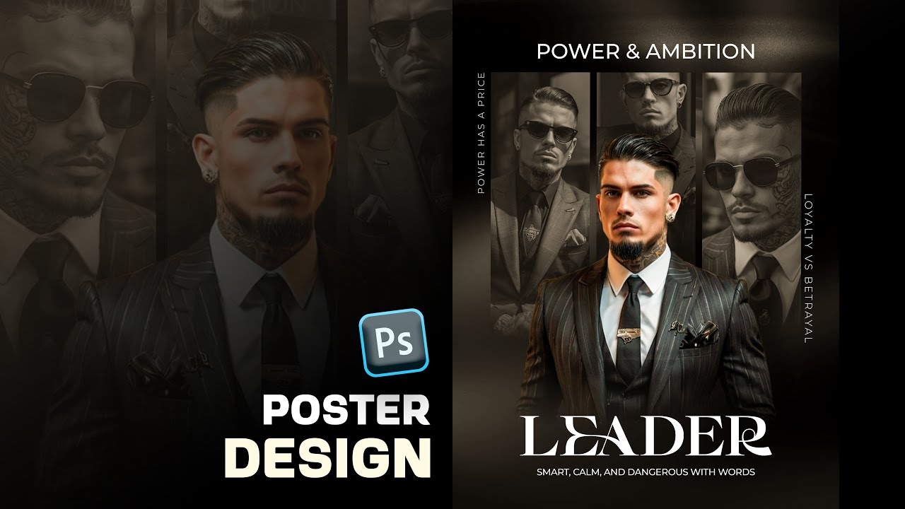 Создание креативного постера в Photoshop | Пошаговое руководство (подходит для начинающих)