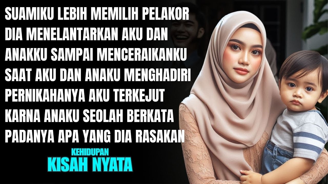 DEMI PELAKOR SUAMI TEGA MENCERAIKANKU DAN MENELANTARKAN ANAKNYA - SAAT PERNIKAHAN ANAKKU BERKATA...