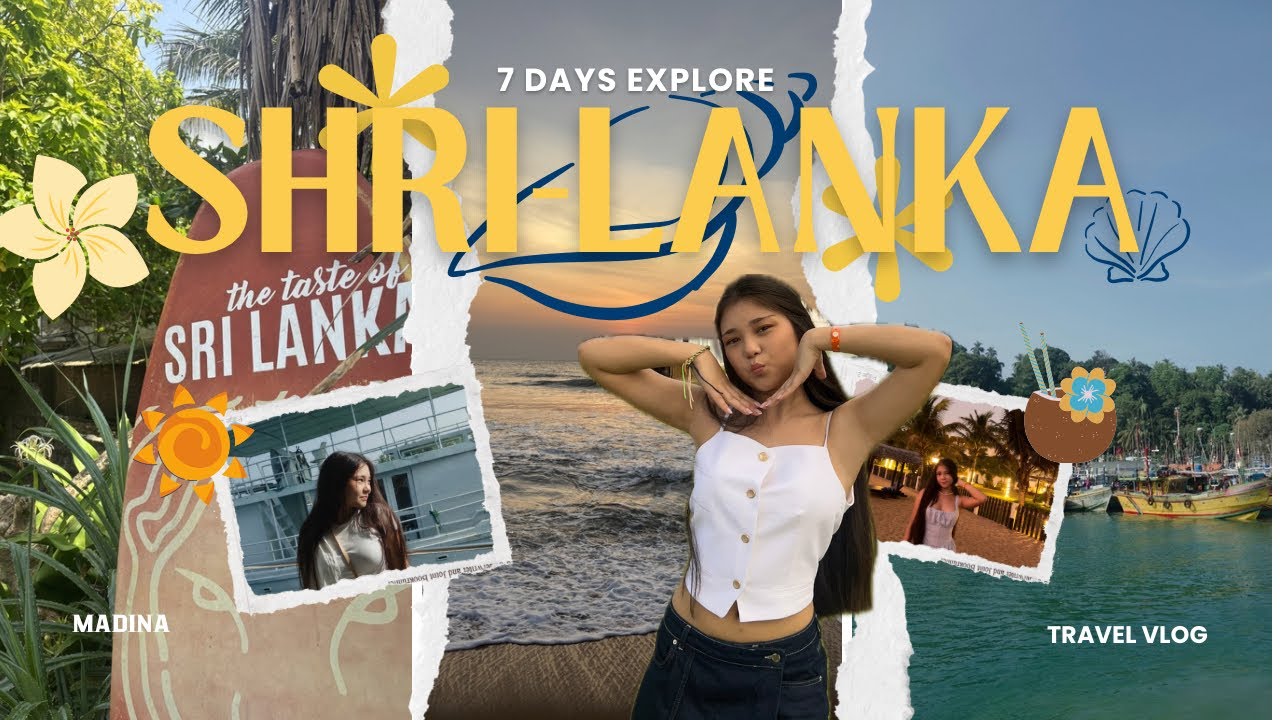 Travel vlog/Vlog from Shri-lnaka🇱🇰☀️