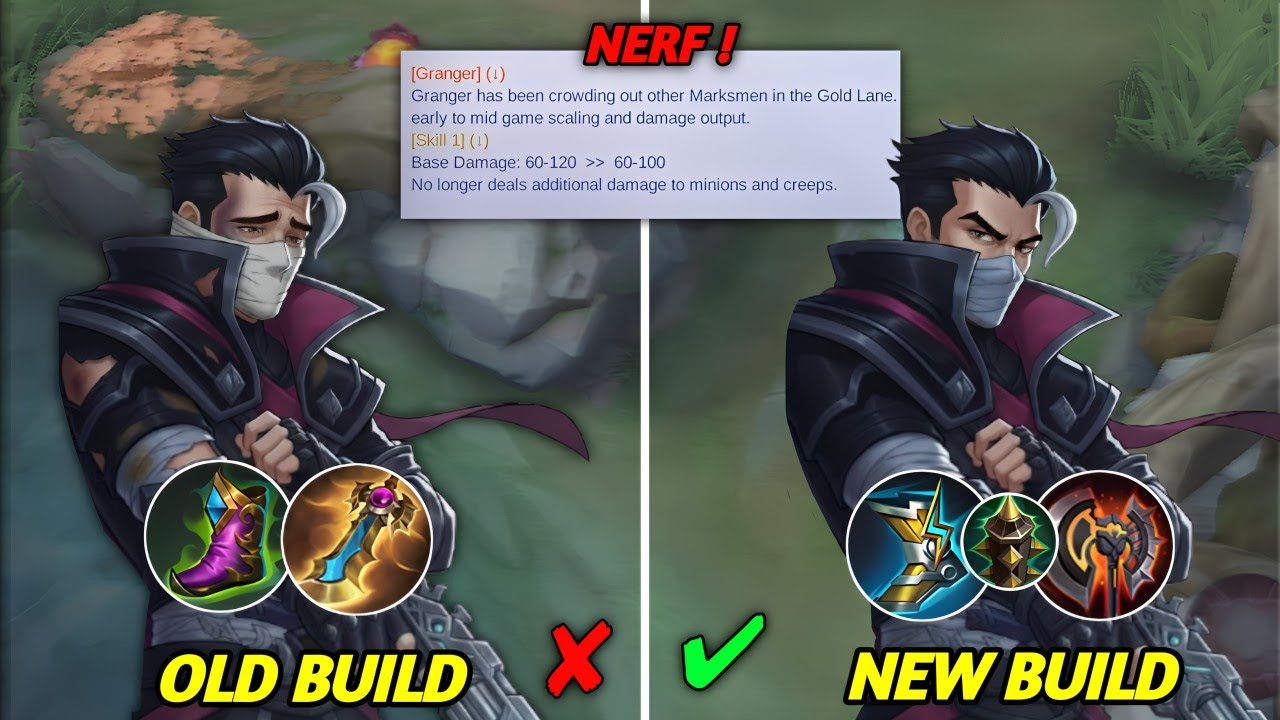 NEW GRANGER BROKEN BUILD AFTER THE NERF?! 💀(GRANGER IS STILL DEADLY BECAUSE OF THIS) - MLBB