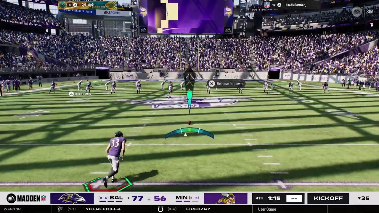 Ravens vs Vikings Whypanik League restart season 1