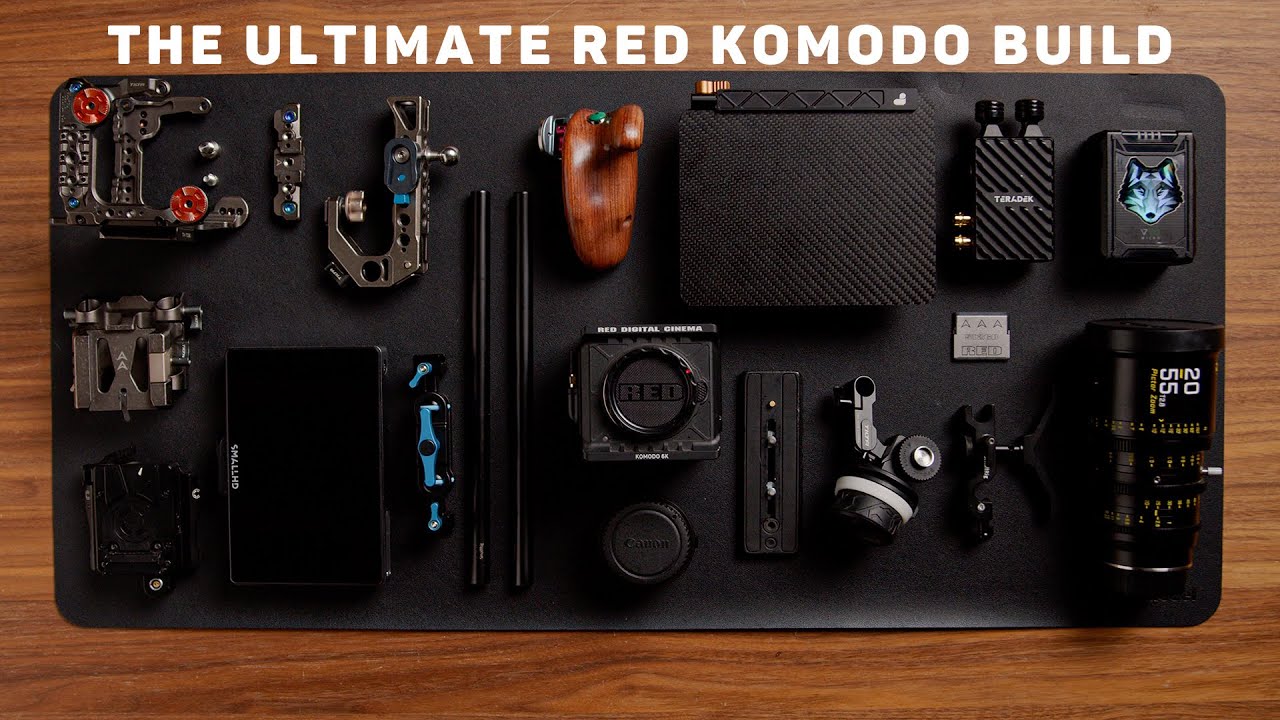 The ULTIMATE RED KOMODO Cinema Camera Build (ASMR)