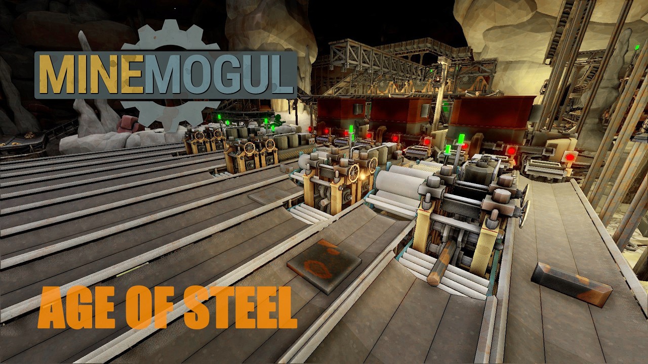 Making STEEL In The CASTING FURNACE - MineMogul - AGE OF STEEL [E2]