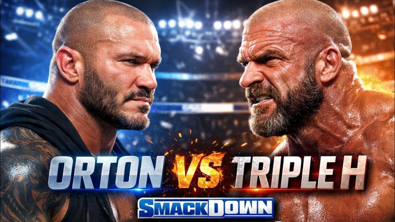 WWE 2K25 MOBILE 🔥 RANDY ORTON VS TRIPLE H | BRUTAL SMACKDOWN FIGHT 💥