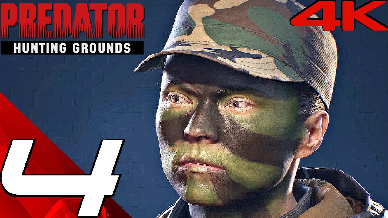PREDATOR HUNTING GROUNDS - Gameplay Walkthrough Part 4 - FIRETEAM SCOUT (Full Game) 4K 60FPS