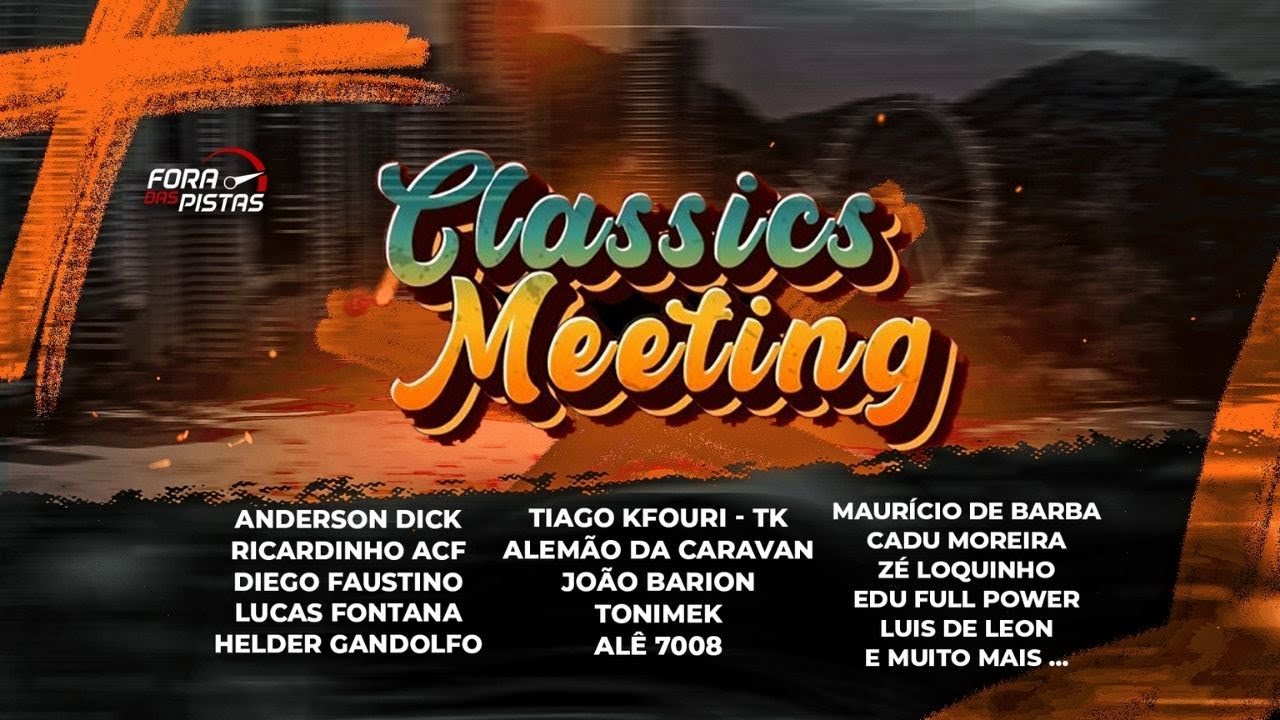 Fora das Pistas - AO VIVO CLASSICS MEETING + CARAVANA FT VELOPARK