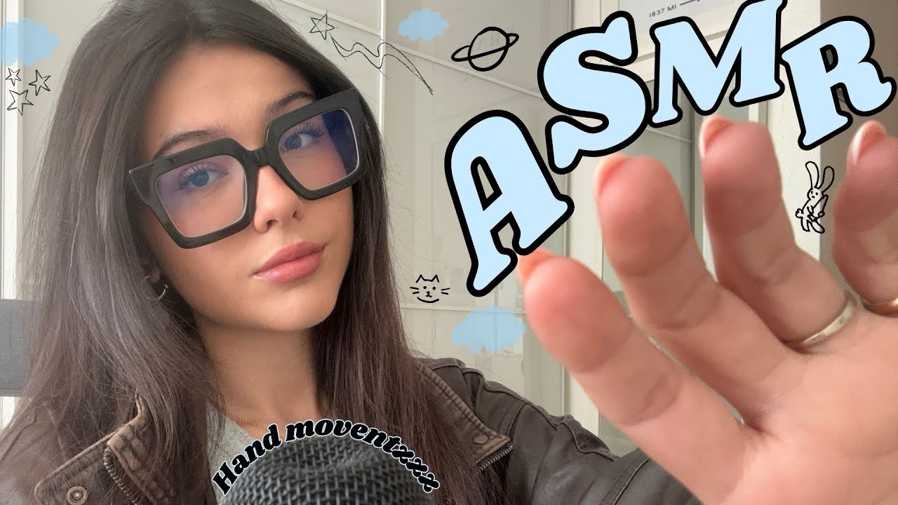 ASMR ☁️ Cozzzy Hand Movements🫧 Fast Mouth Sounds + Close up Hand Movements + Hand Sounds + SnapssS
