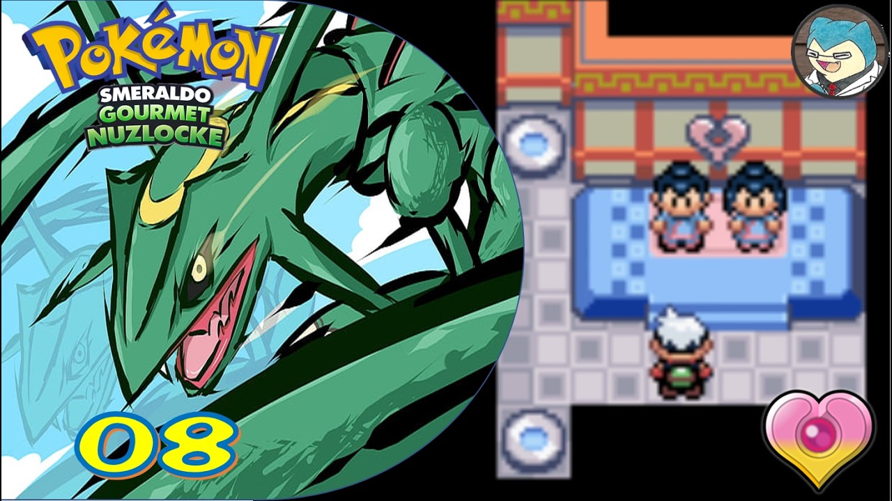 Pokèmon Smeraldo Gourmet Nuzlocke ITA - 08 - Alta cucina, doppia portata.