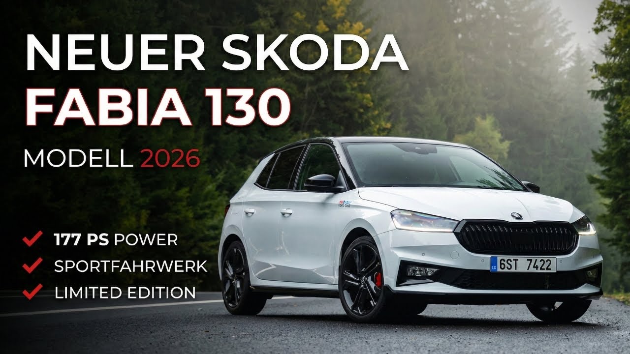 2026 Skoda Fabia 130 mit 177 PS und Sportfahrwerk im Check