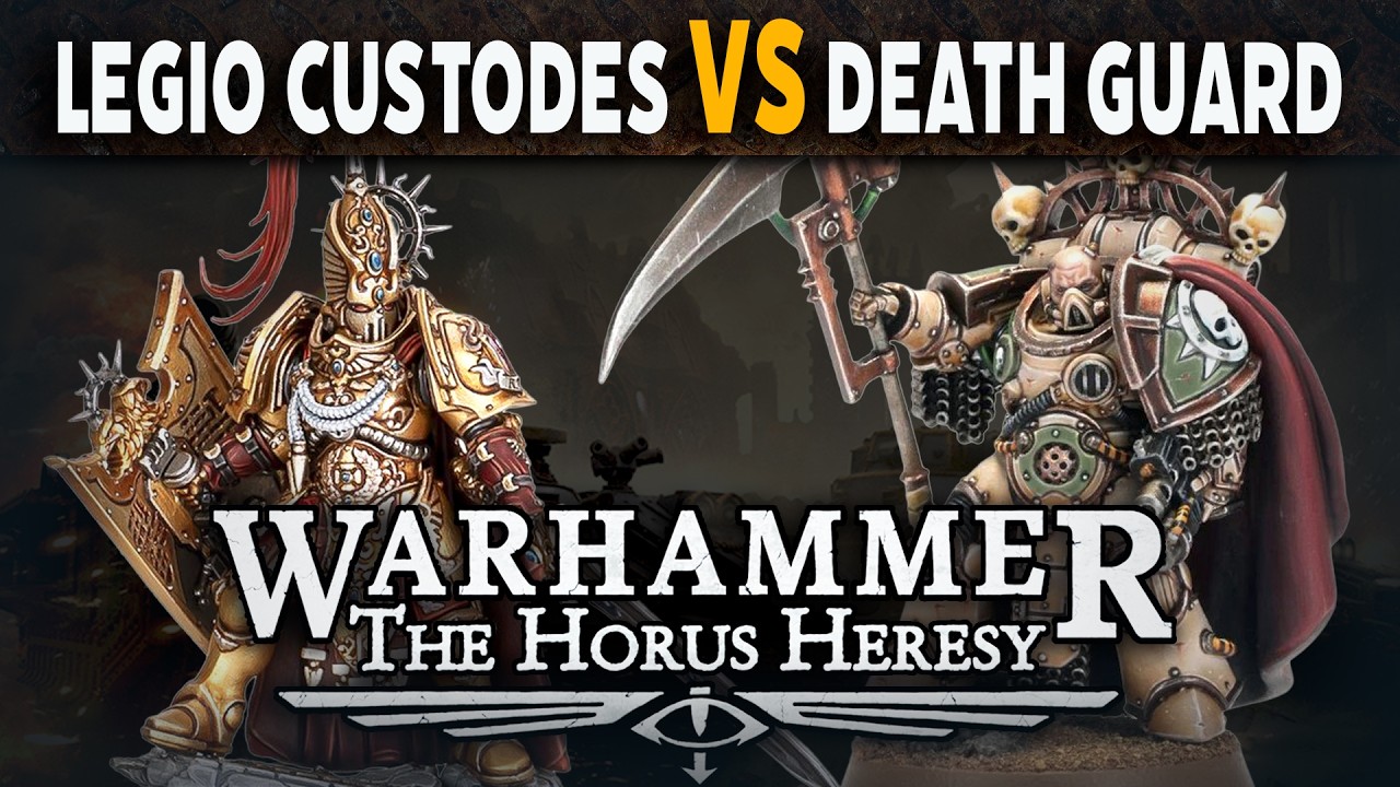 Легио Кустодис против Гвардии Смерти &mdash; Отчет о битве в рамках сражений Warhammer: Ересь Хоруса