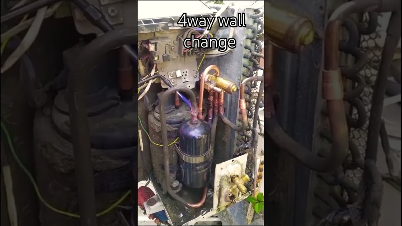 4way wall change|| all weather ac repair|| heating and cooling ac|| #shorts #viral