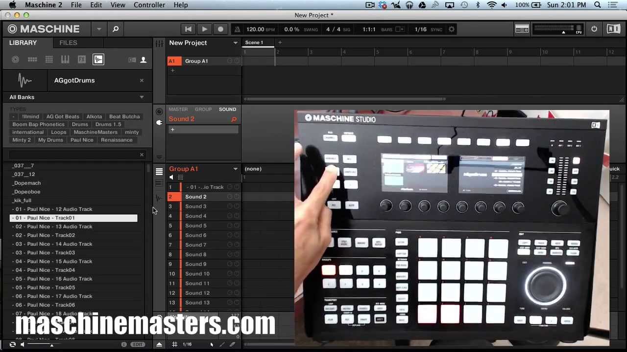 Maschine 2.0 and Maschine Studio importing personal Drum Libraries