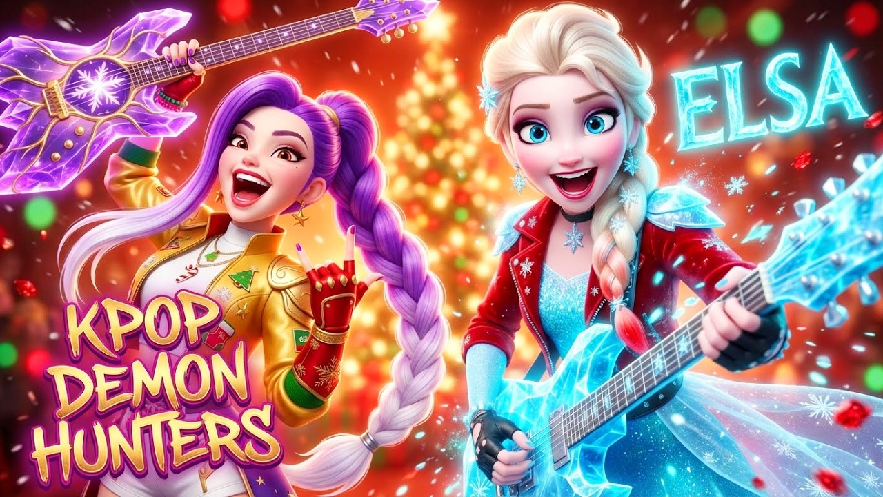 Elsa y Rumi: Villancicos de Navidad | Jingle Bells & We Wish You a Merry Christmas