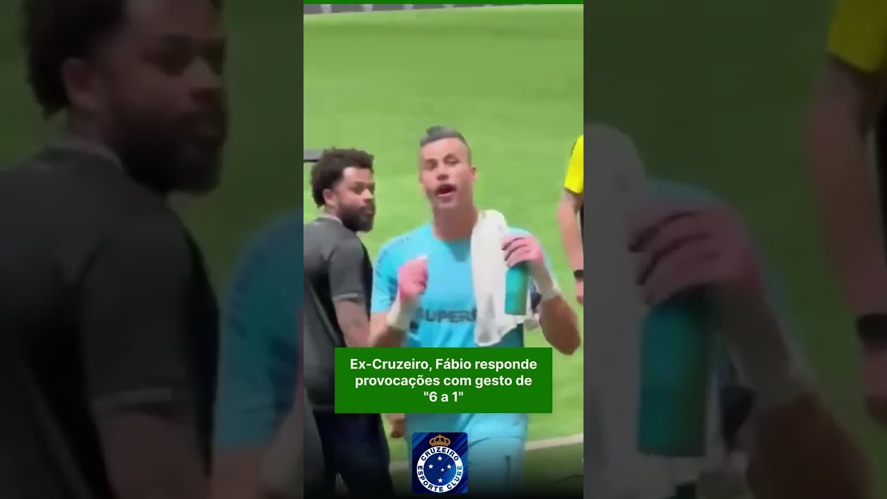 Torcedores do Atlético tentam tirar o goleiro Fábio do  sério mas são rebatidos com provocação