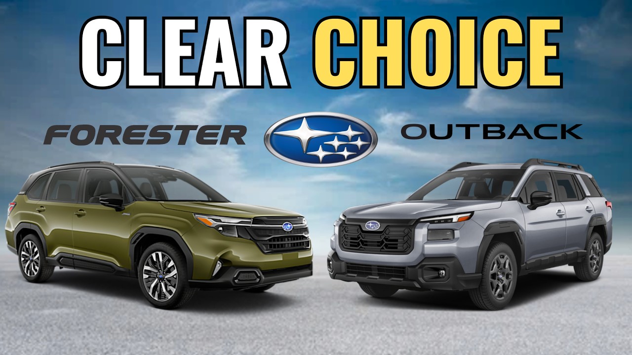 Subaru Forester 2026 против Subaru Outback || Борьба равных, но победитель очевиден