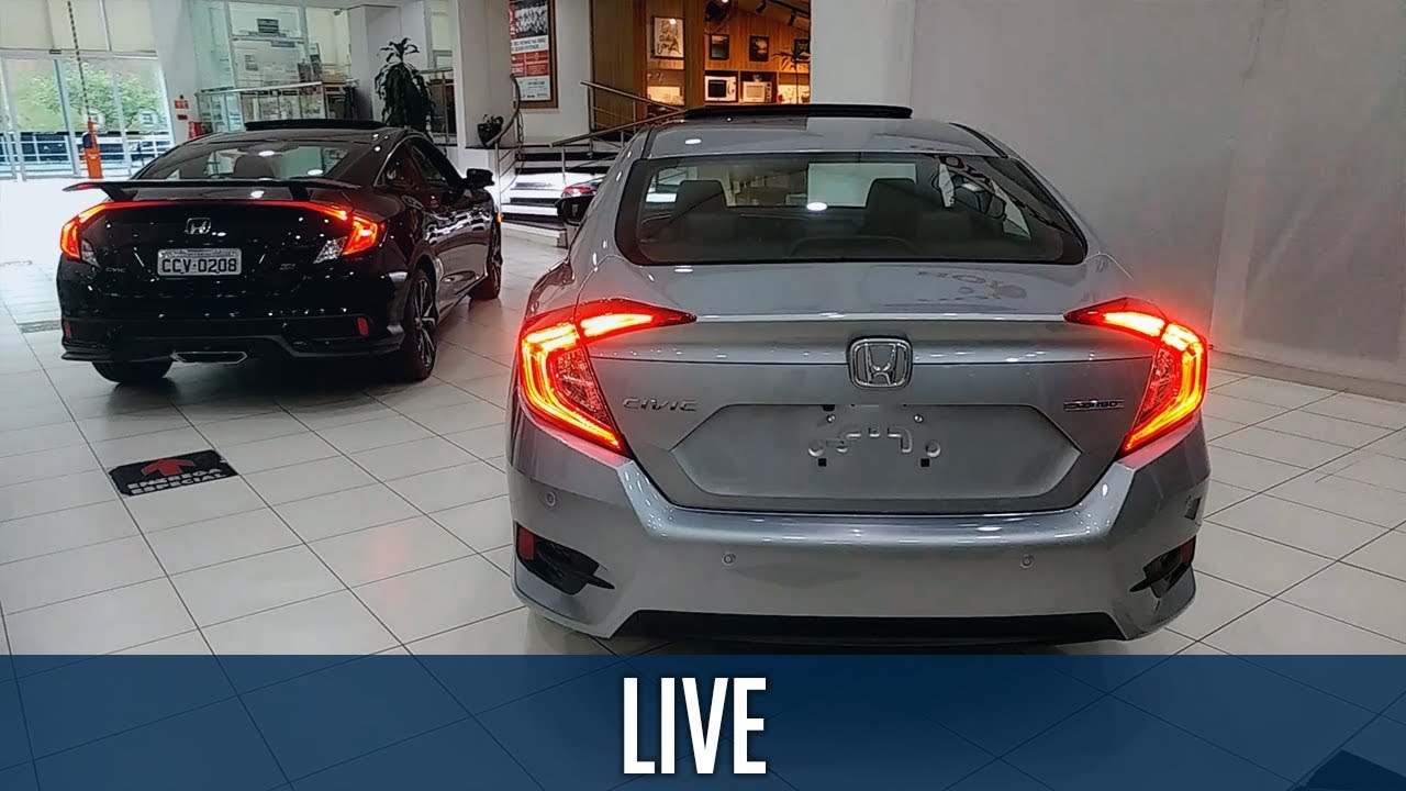 Live: Diferenças entre o Civic Si e Civic Touring