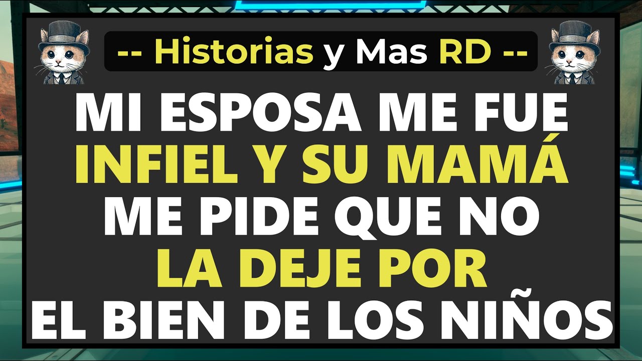 Mi esposa me fue infiel y su mamá me pide que no la deje por “el bien de los niños”