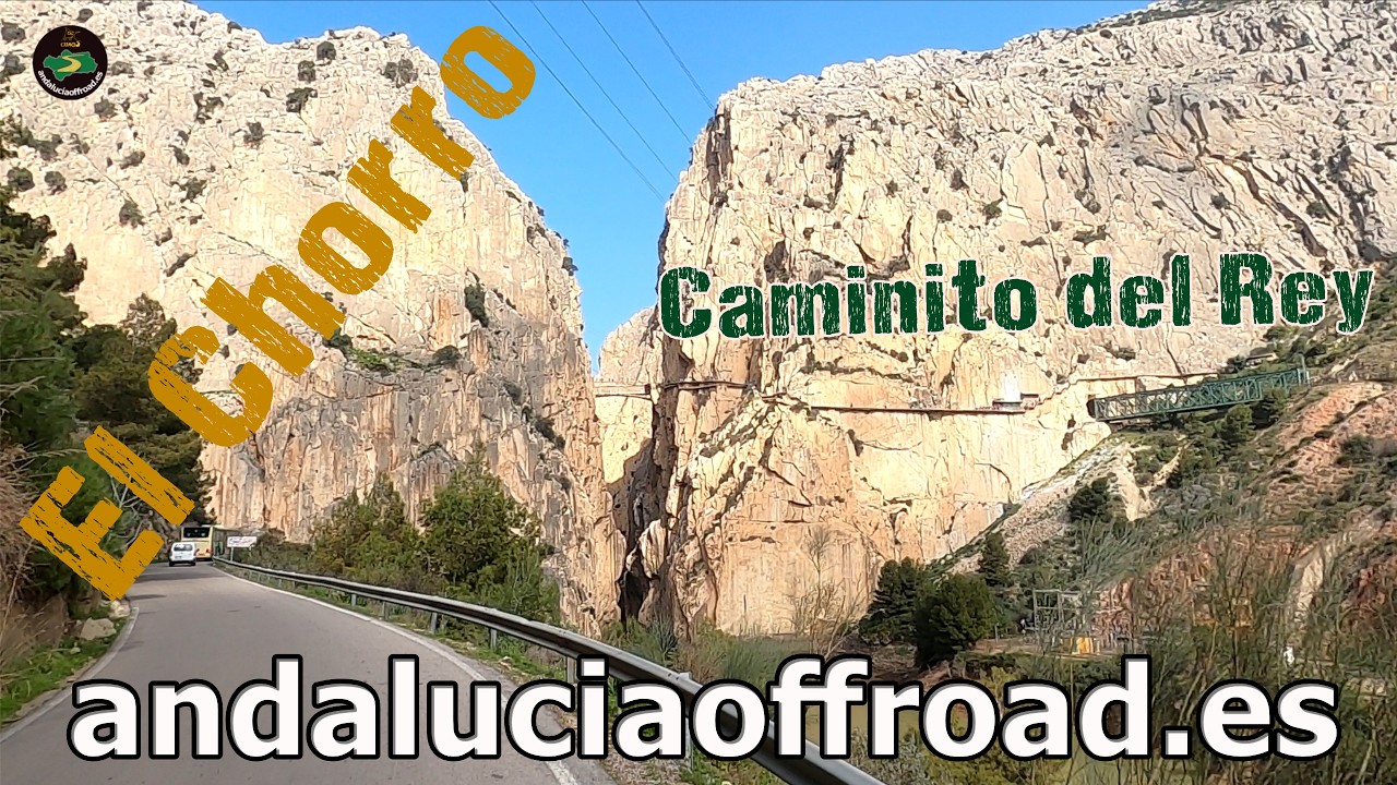 Andalucía Off-Road. El Chorro, Caminito del Rey. #rutasypaisajes #andalucia #offroad #naturaleza