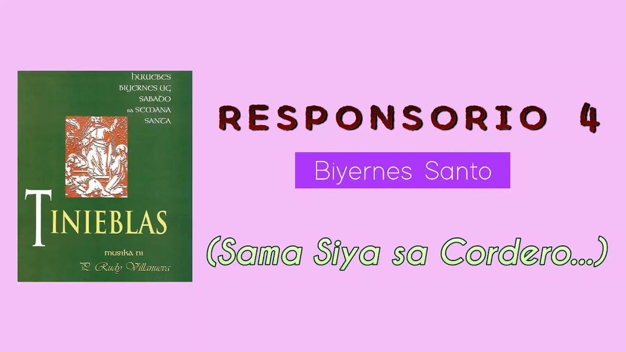 Tinieblas Responsorio 4