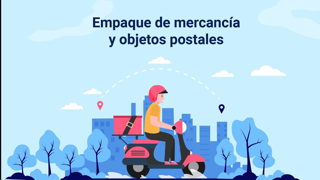 Empaque de mercancía y objetos postales