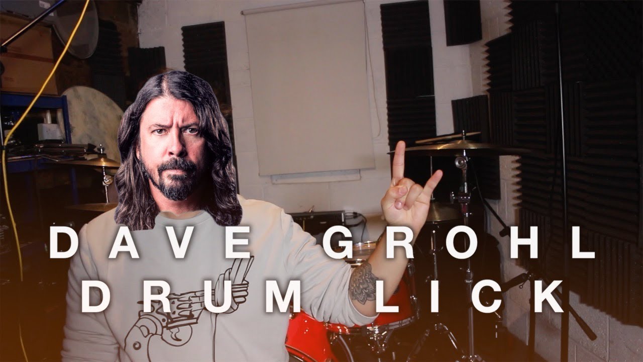 Dave Grohl/Bonham Drum lesson - Rock Drum Fill | Free Rock Drum Lesson
