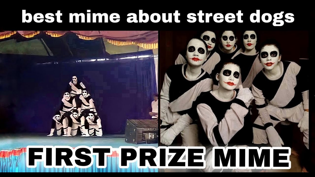 MIME|STREET DOGS|FIRST PRIZE|BEST MIME |SCHOOL KALOLSAVAM