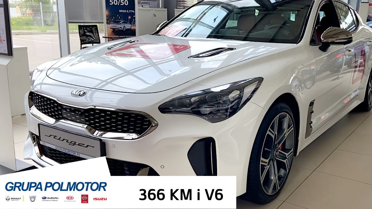 KIA Stinger GT 366 km I Prezentacja w salonie Kia Polmotor