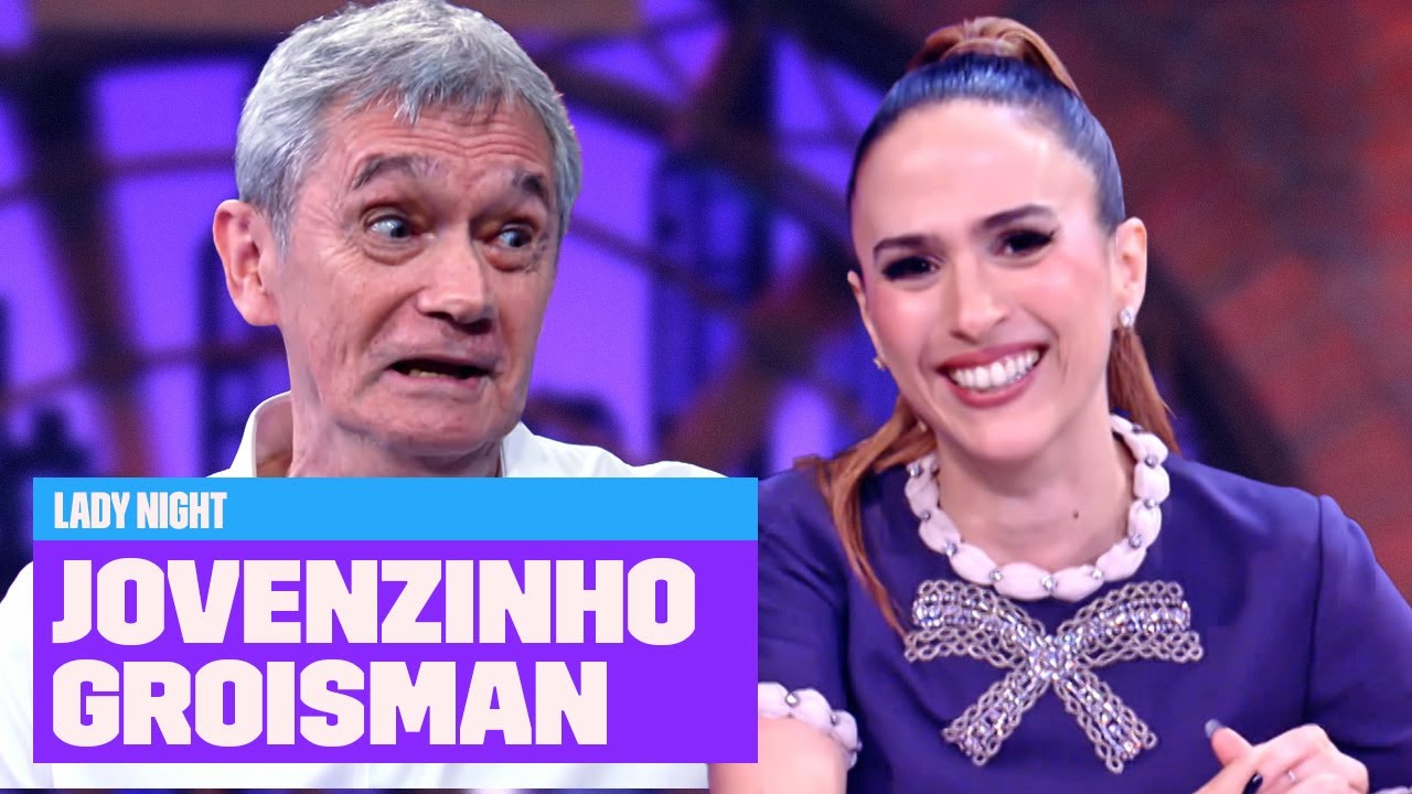 Serginho Groisman e Tat&aacute; Werneck d&atilde;o AULAS no DIALETO GEN Z | Lady Night | Nova Temporada