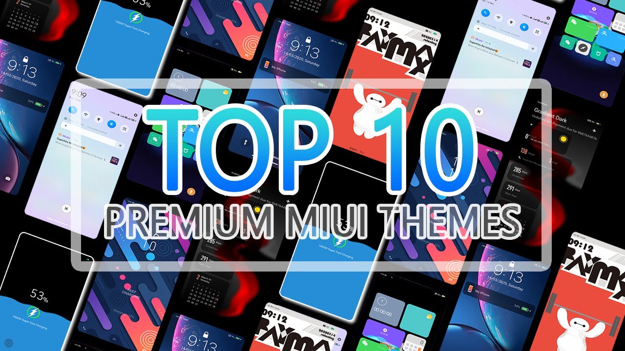 Top 10 Premium Looking Miui Themes