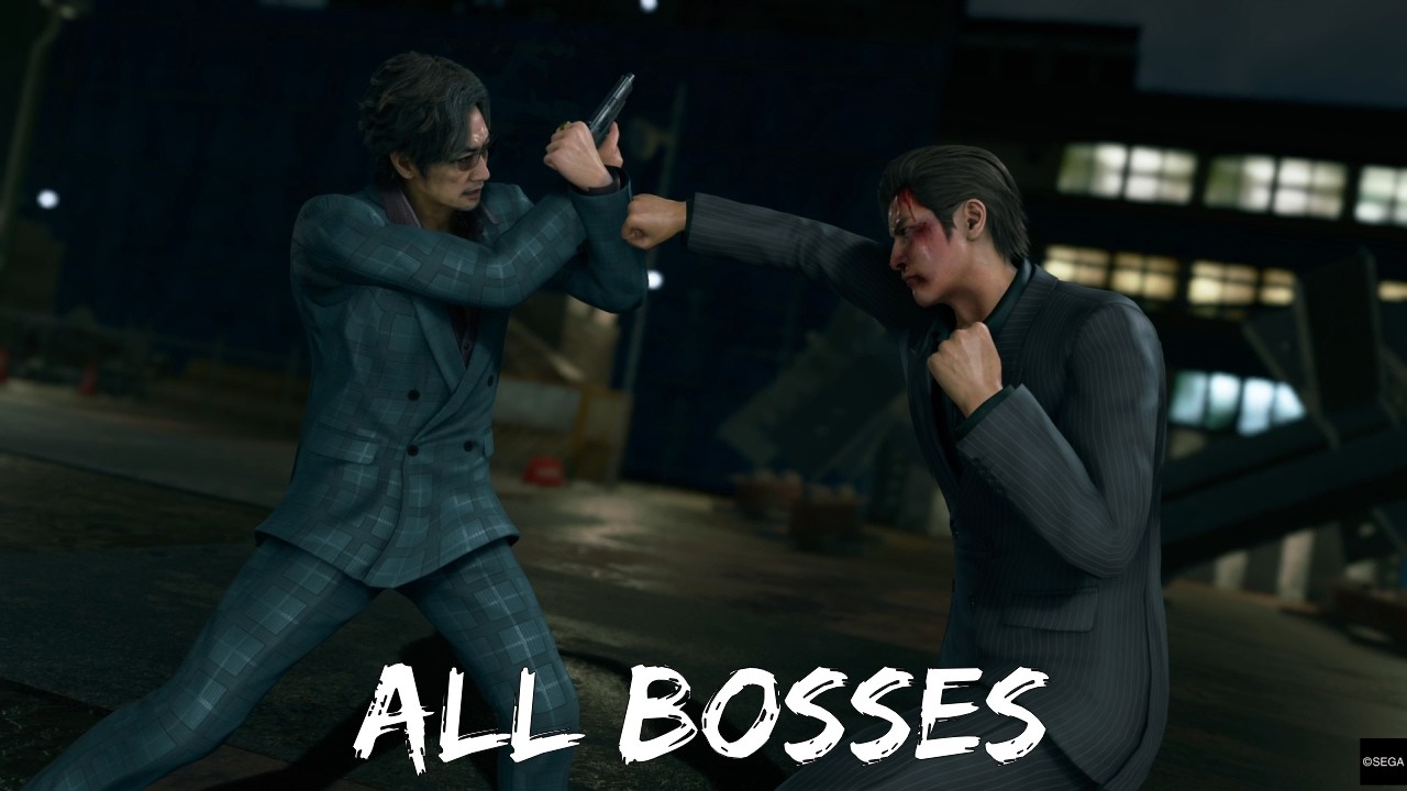 Yakuza Dark Ties - All Bosses
