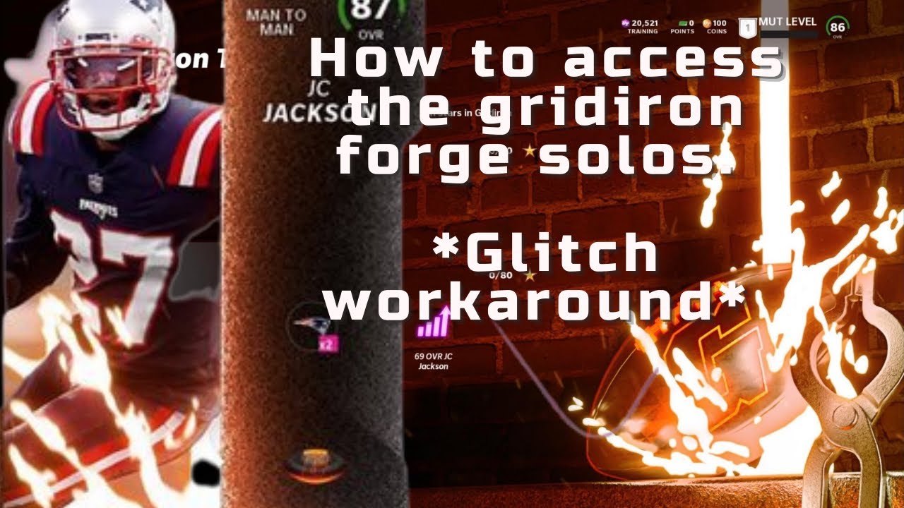 HOW TO ACCESS THE GRIDIRON FORGE SOLOS THAT ARE GLITCHED IN MADDEN NFL 22 ULTIMATE TEAM