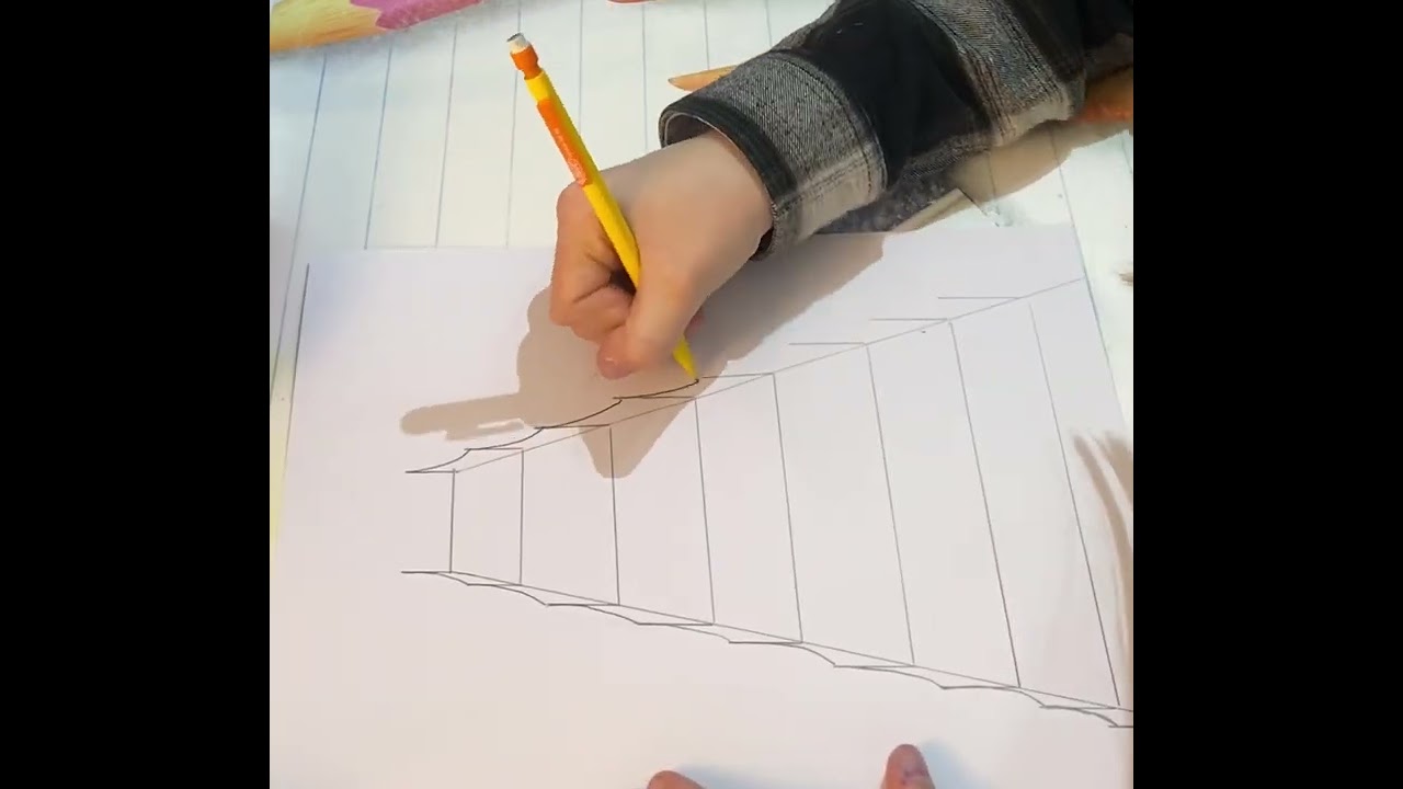 Un pont en dessin