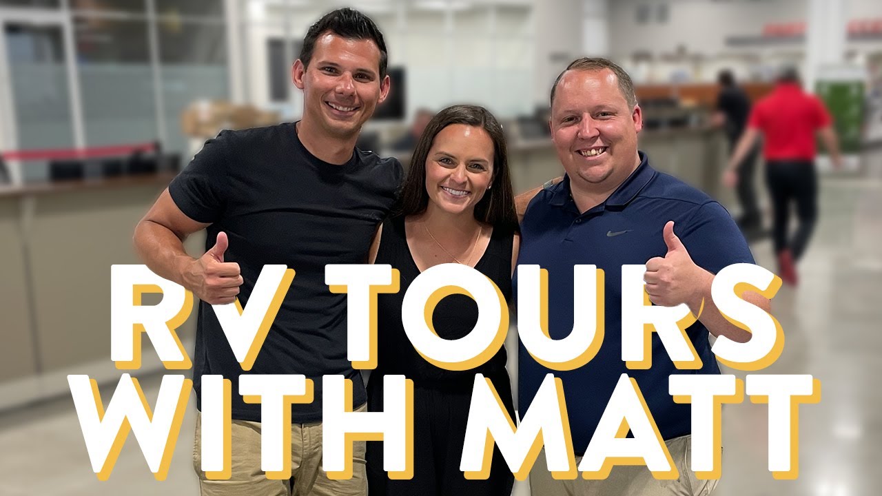Touring RVs with @Matt's RV Reviews at @GeneralRV Center
