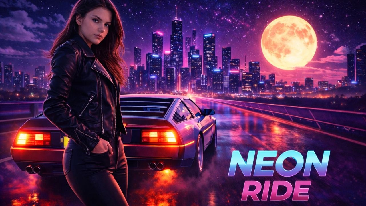 🔥 Neon Speed Run 1986 // Outrun Synthwave & Retrowave Mix | Cyberpunk Night Ride