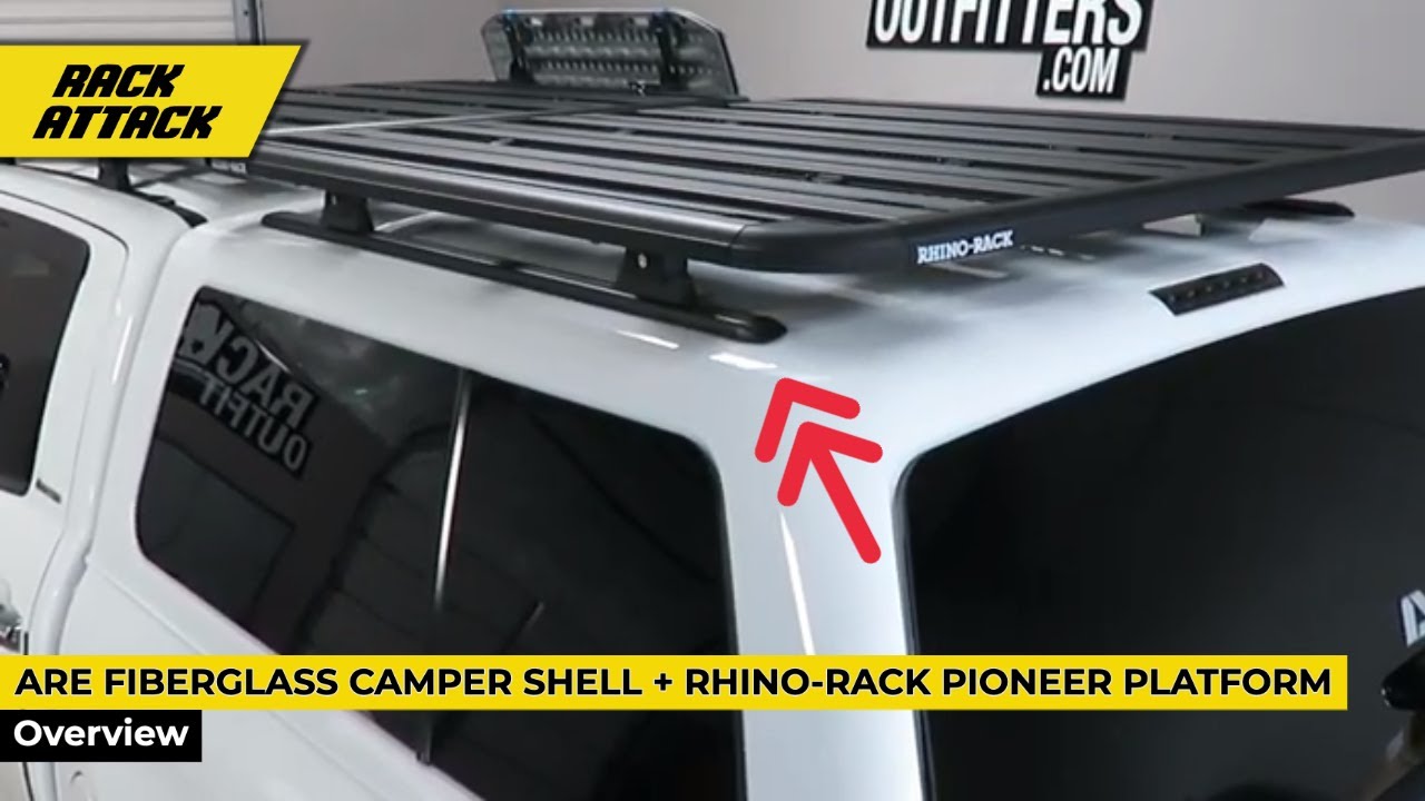 ARE Fiberglass Camper Shell + Rhino-Rack Pioneer Platform Overview
