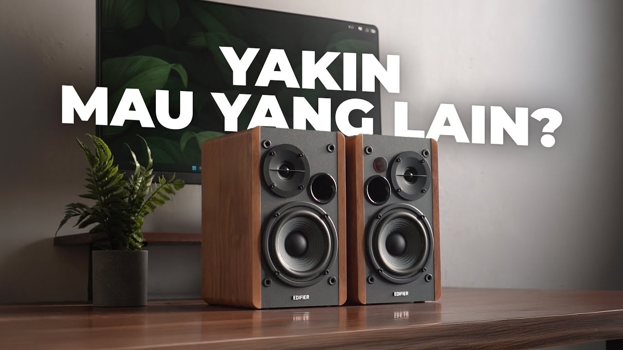 Speaker 'Dewa' Harga Pelajar! Review Jujur Edifier R1280DBs