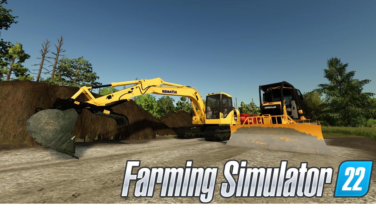 Hauling stone and driveway building, Fs22 Derry,Pa