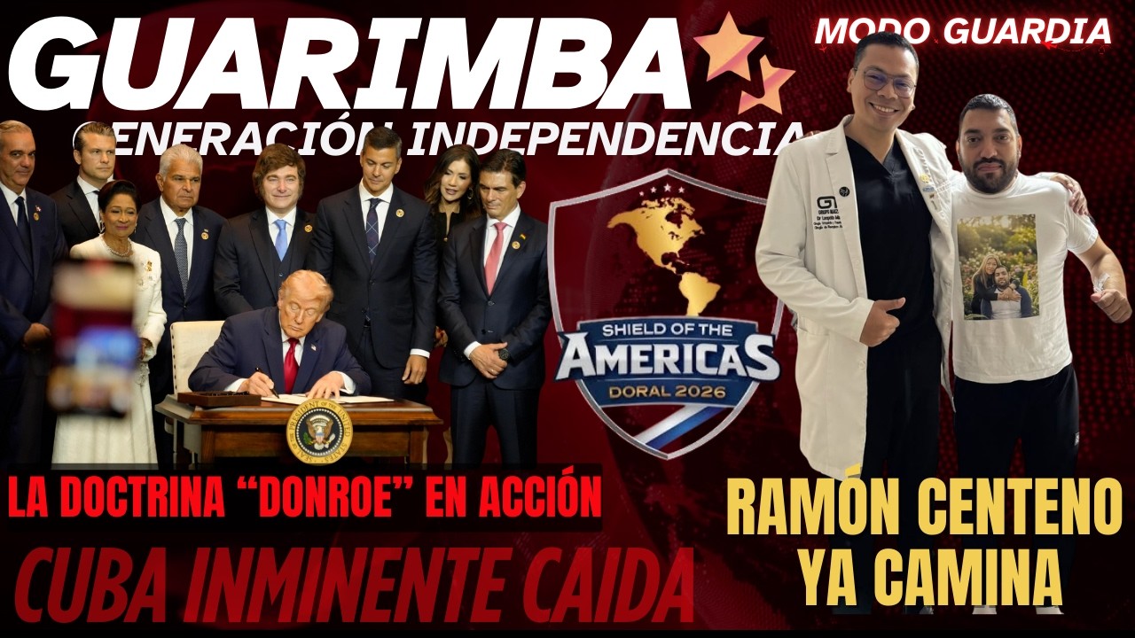 🔴 VENEZUELA EN VIVO - DOCTRINA DONROE EN ACCIÓN - DELCY LA GOBERNADA POR TRUMP - RAMON YA CAMINA