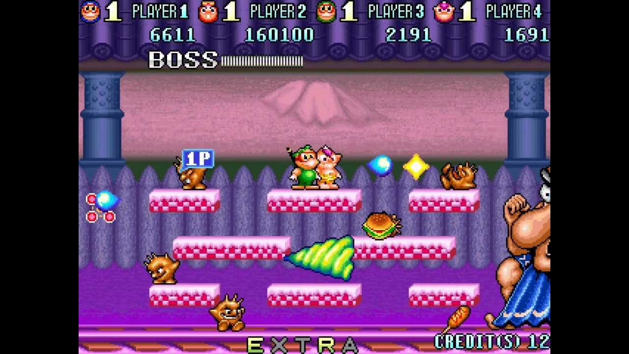 Snow Bros. 2 - With New Elves/Otenki Paradise Netplay 4 players arcade