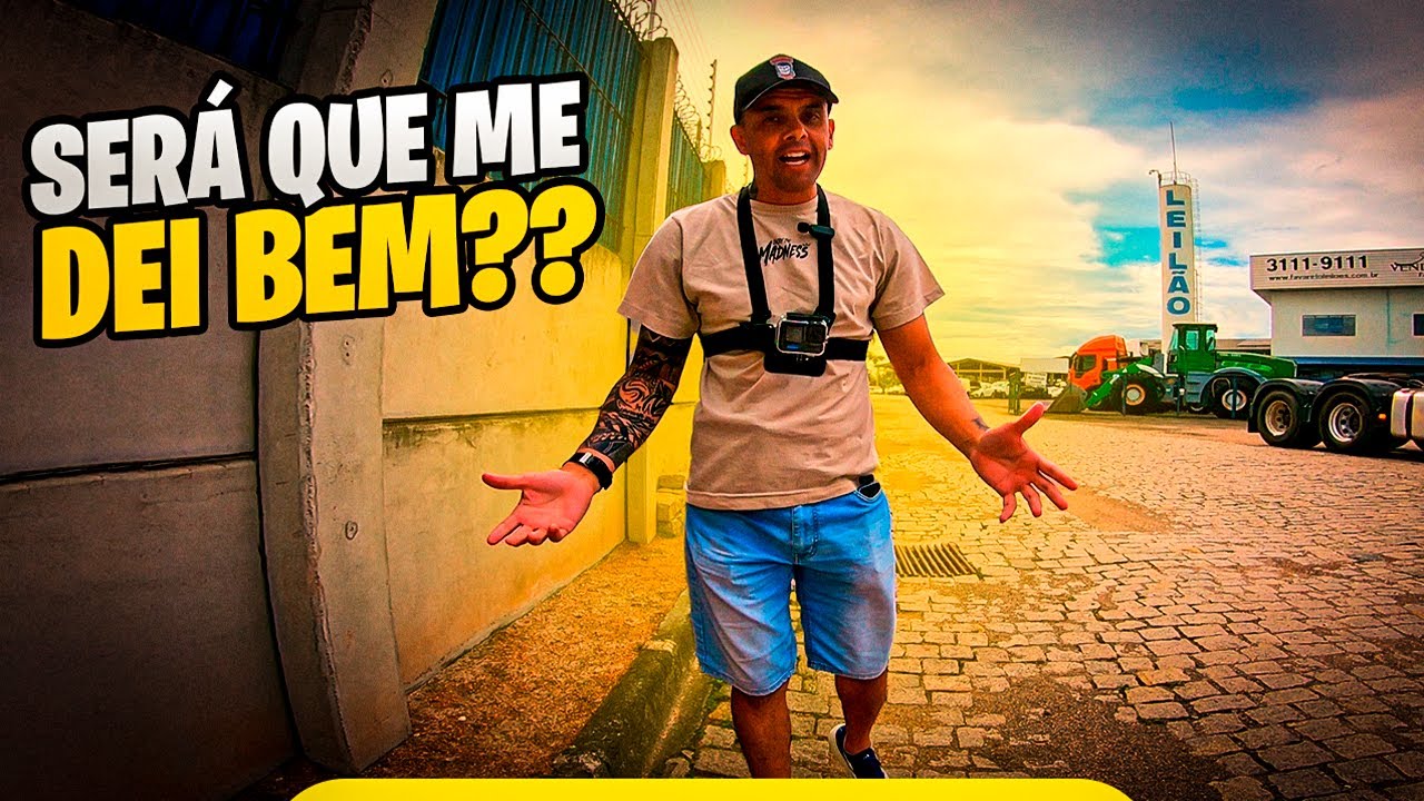 PEGUEI MINHAS ECONOMIAS E ARRISQUEI TUDO EM UM LEILÃO DE VEÍCULOS | PARTE 1