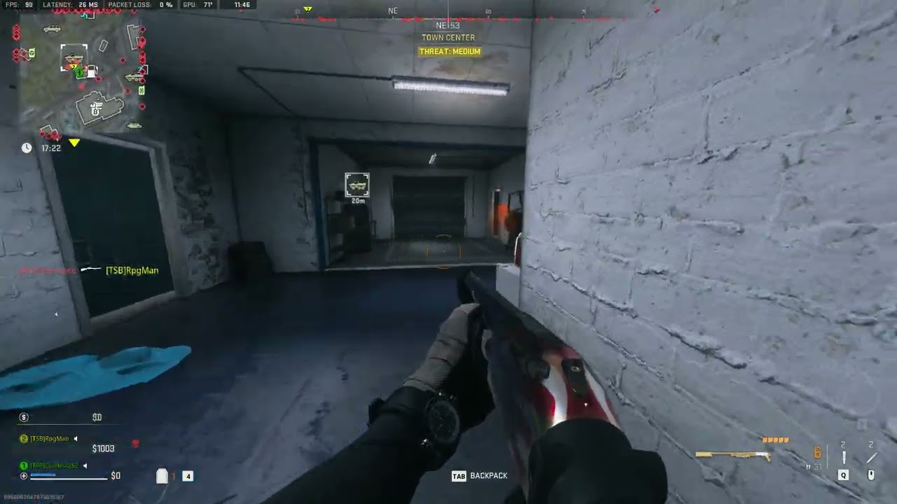 DMZ Squad wipe with Shotgun