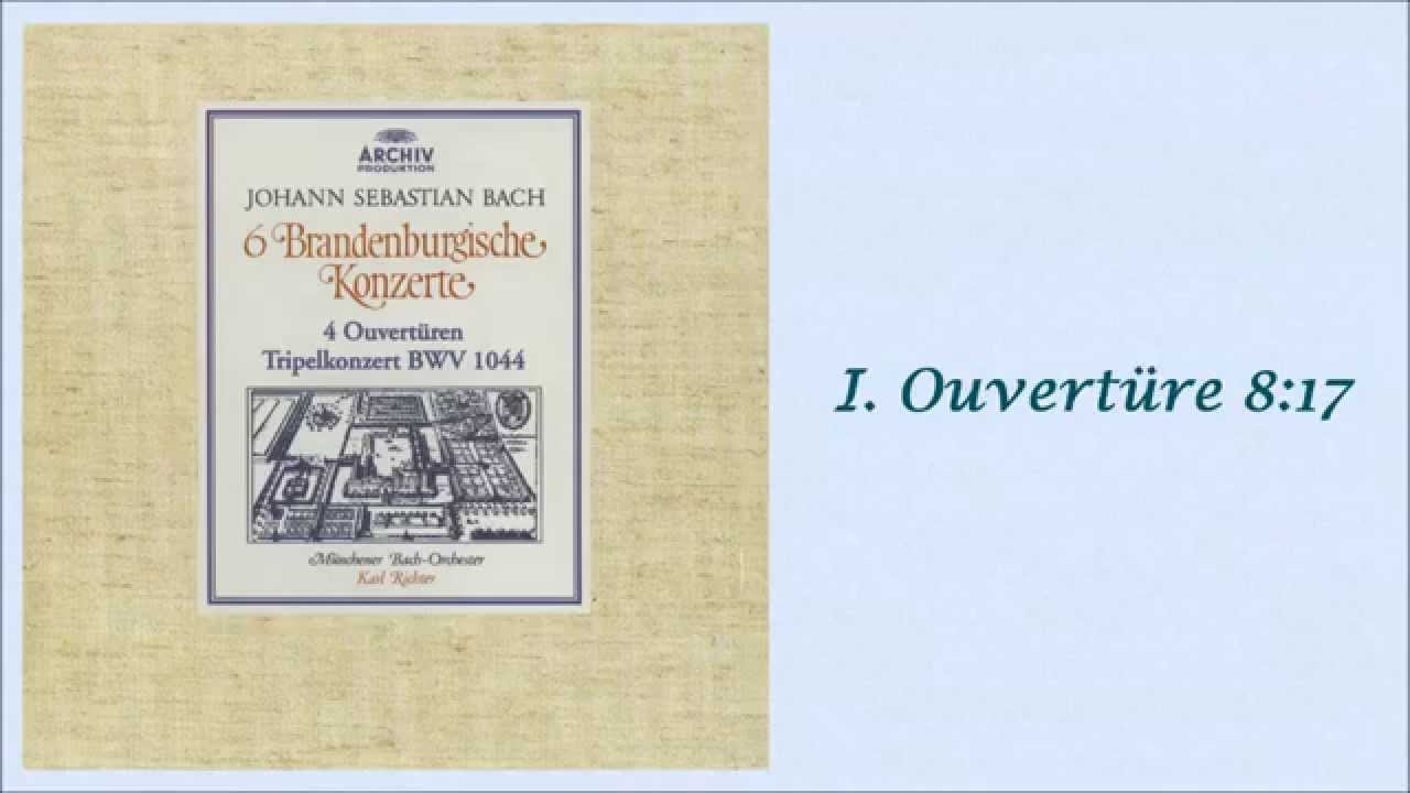 BACH: Orchestral Suite No. 1 in C major BWV 1066