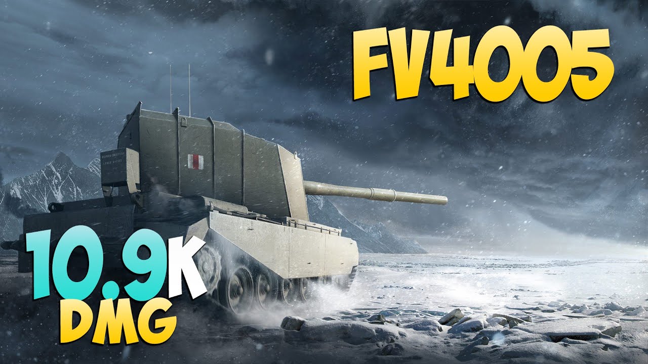 FV4005 - 5 Kills 10.9K DMG - In the city! - World Of Tanks