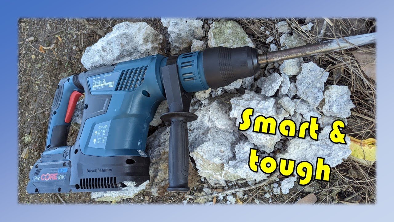 Bosch GBH 18V-36 C First impressions & break in test