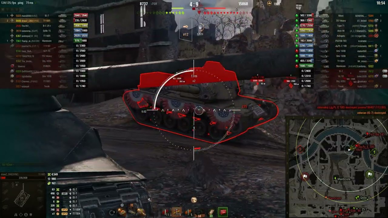 T110E5 - Epic Battle | World of Tanks