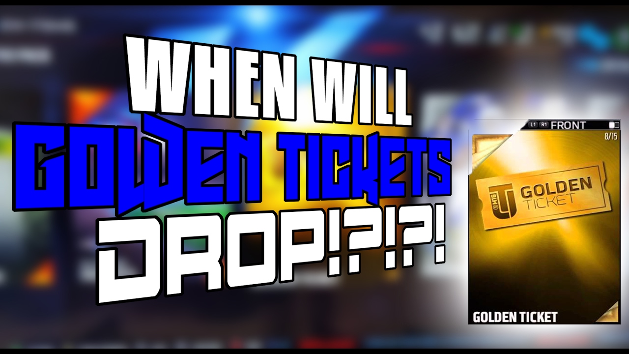 WHEN GOLDEN TICKETS WILL COME OUT!?!?! | MADDEN 17 ULTIMATE TEAM