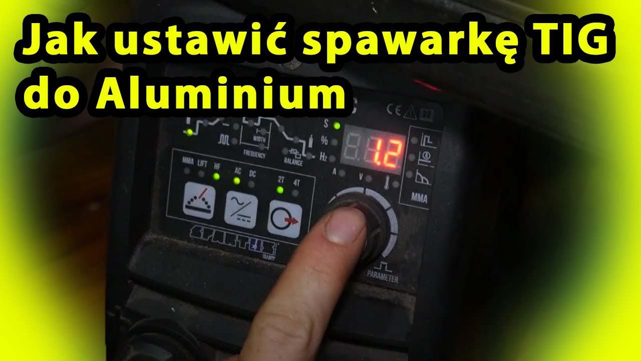 Jak ustawić spawarkę do aluminium