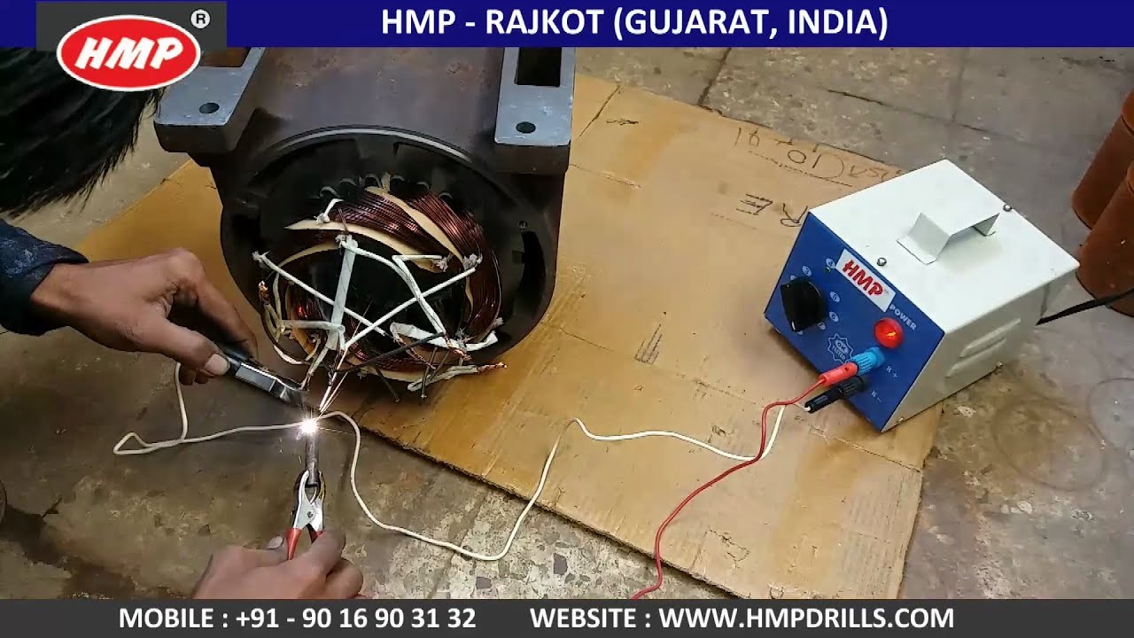 HMP Copper Wire Spot Solder Welding Machine (Motor Coil Winding Machine) By Rajlaxmi Machine Tools